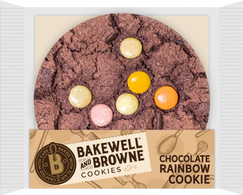 BAKEWELL AND BROWNE Chocolate Rainbow Cookie 80g