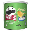 Pringles Sour Cream & Onion Snacking Crisps 12 x 40g