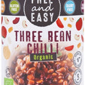 FREE AND EASY Organic Three Bean Chilli 400g - 1 Case