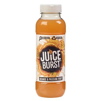 Juiceburst Orange & Passionfruit No Added Sugar Bottle