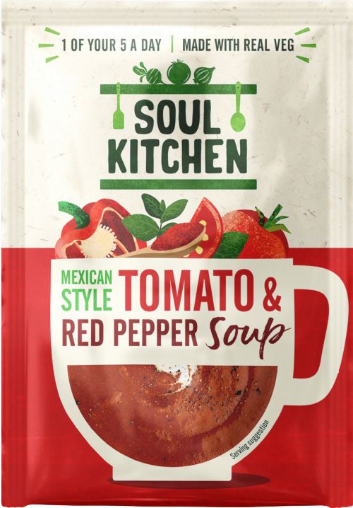 SOUL KITCHEN Mexican Style Tomato & Red Pepper Soup Mix 25g