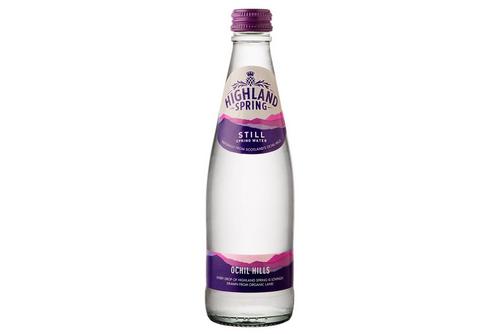 Highland Spring Still Spring Water Glass 330ml