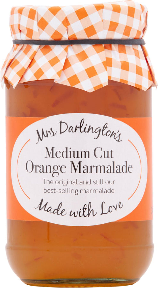 DARLINGTON'S Medium Cut Orange Marmalade 340g - 1 Case