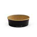 Black Round Container 16oz (Case of 1)