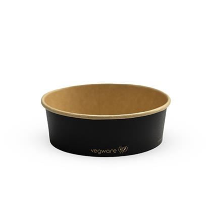 Black Round Container 16oz (Case of 1)