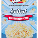 EAZY POP Microwave Popcorn - Salted 85g - 1 Case
