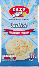 EAZY POP Microwave Popcorn - Salted 85g (Case of 16)