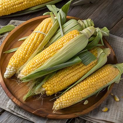 Fresh Corn in the Husk