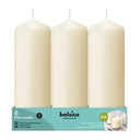 Bolsius Professional Ivory Pillar Candles 200 x 68mm (Case of 1)