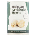COOKS & CO. Artichoke Hearts in Brine 390g - 1 Case