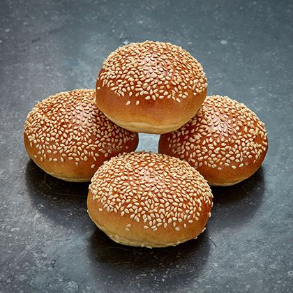 Sesame Brioche Slider Bun (Case of 75)