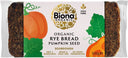 BIONA Organic Rye & Pumpkin Seed Bread 500g (Case of 7)