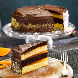 Everyday Favourites Jaffa Orange Cake (Pre-cut)