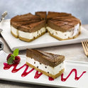 V Kitchen Chocolate and Vanilla Flavoured Torte