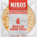 MIKOS 6 Greek Pitas - Regular 390g - 1 Case