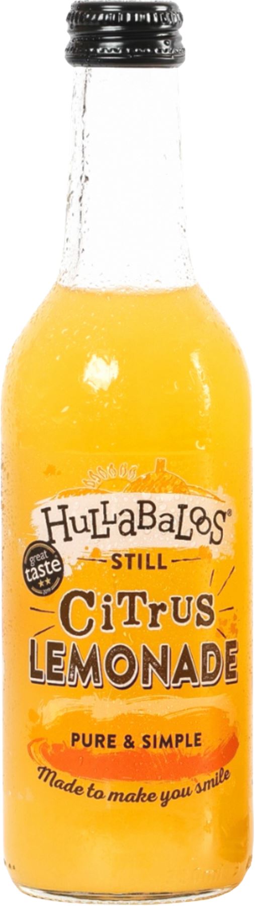 HULLABALOOS Still Citrus Lemonade 330ml - 1 Case
