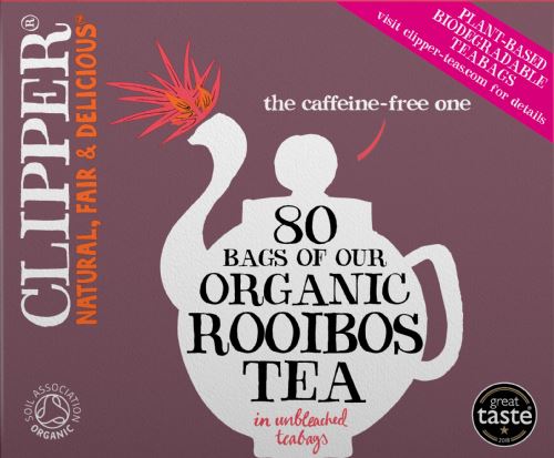 CLIPPER 80 Organic Rooibos Teabags 180g