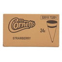 Cornetto Strawberry Ice Cream Cone 120 ml (Case of 24)