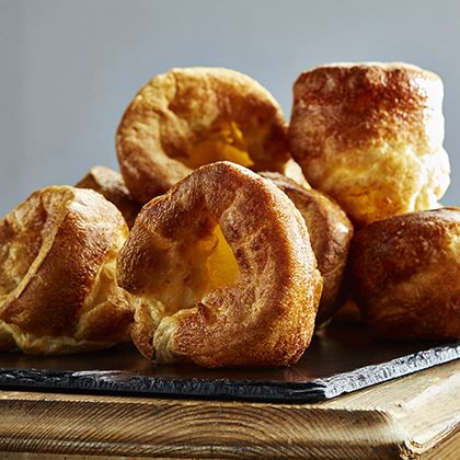 Premium Selection Ready Baked Rustic Yorkshire Puddings (Case of 12)