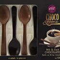 ELIT 6 Choco Spoons - Milk & Dark Chocolate 54g