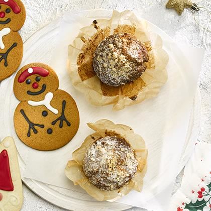 Individually Wrapped Christmas Spiced Muffin
