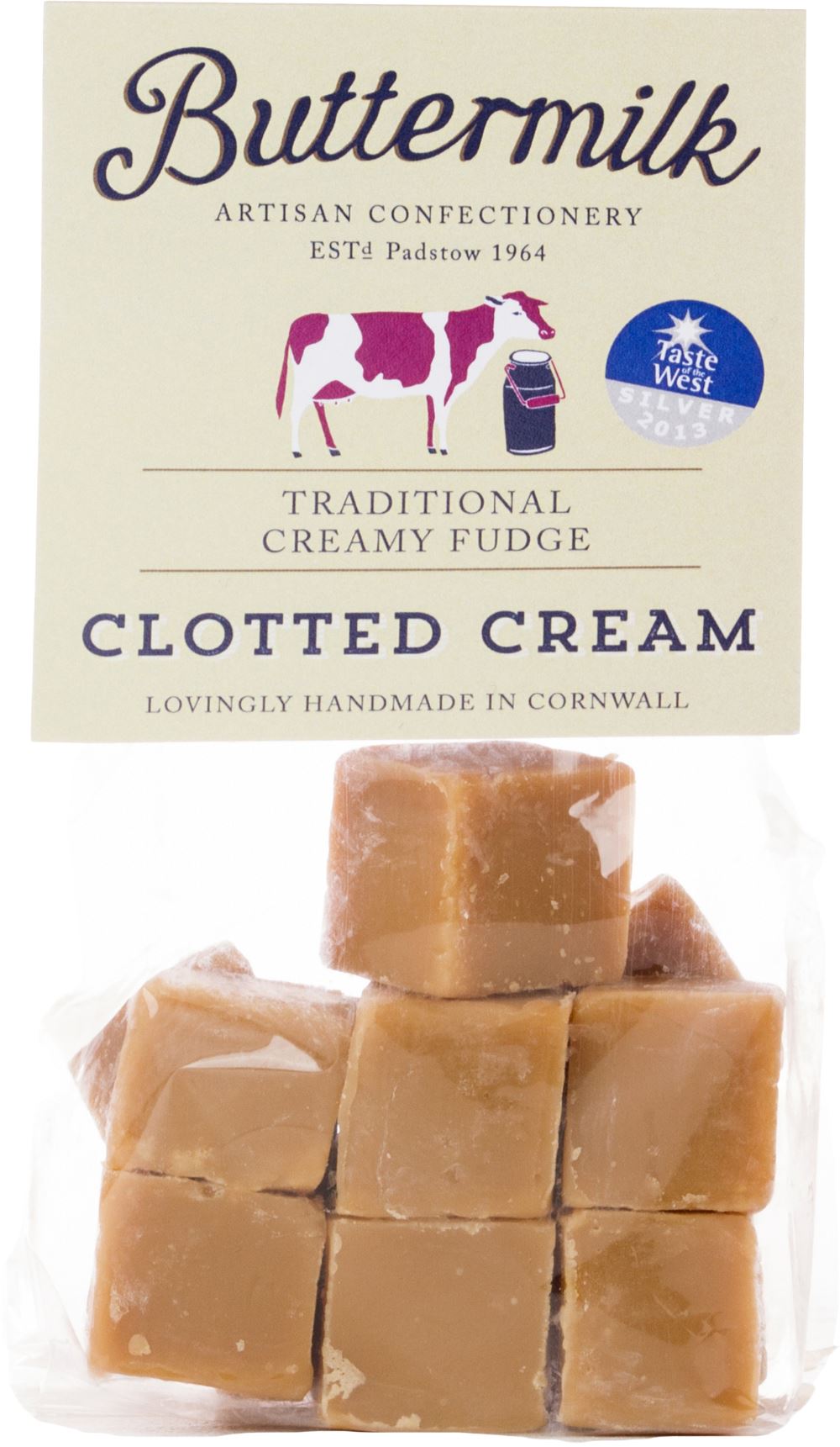 BUTTERMILK Clotted Cream Fudge 175g - 1 Case