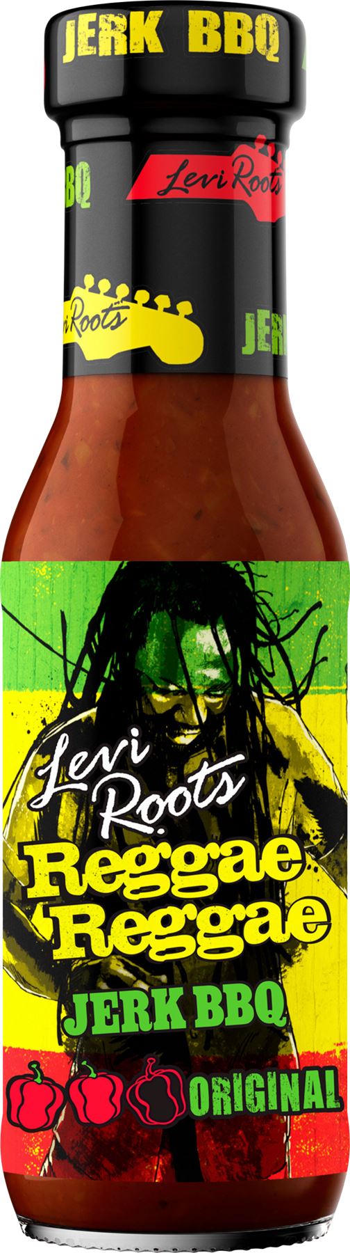 LEVI ROOTS Reggae Reggae - Original Jerk BBQ Sauce 290g - 1 Case