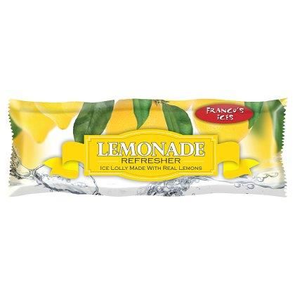 Franco's Ices Refreshing Lemonade Lolly