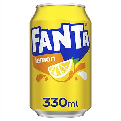 Fanta Lemon 330ml Can