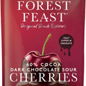 FOREST FEAST Dark Chocolate Sour Cherries 120g - 1 Case