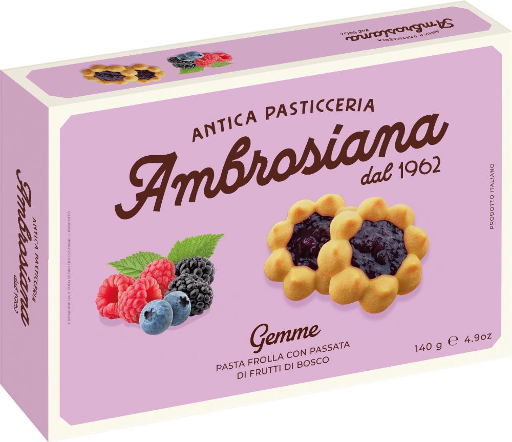 AMBROSIANA Gemme - Fruits of the Forest 140g - 1 Case