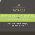 TAYLORS OF HARROGATE Assorted Speciality Green Teas - 20 Teabags 35g