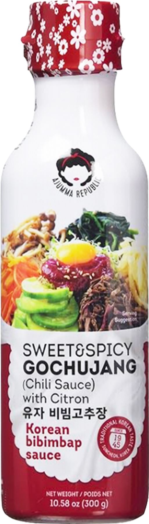 AJUMMA REPUBLIC Sweet & Spicy Gochujang Sauce 300g - 1 Case