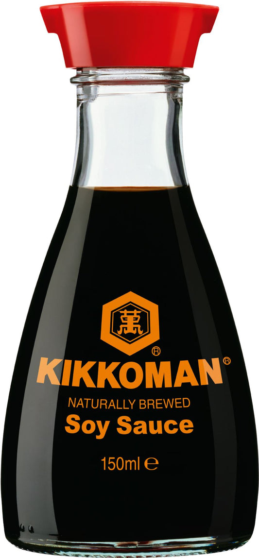 KIKKOMAN Naturally Brewed Soy Sauce 150ml - 1 Case