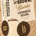 BAKEWELL AND BROWNE Viennese Whirl Biscuits 150g