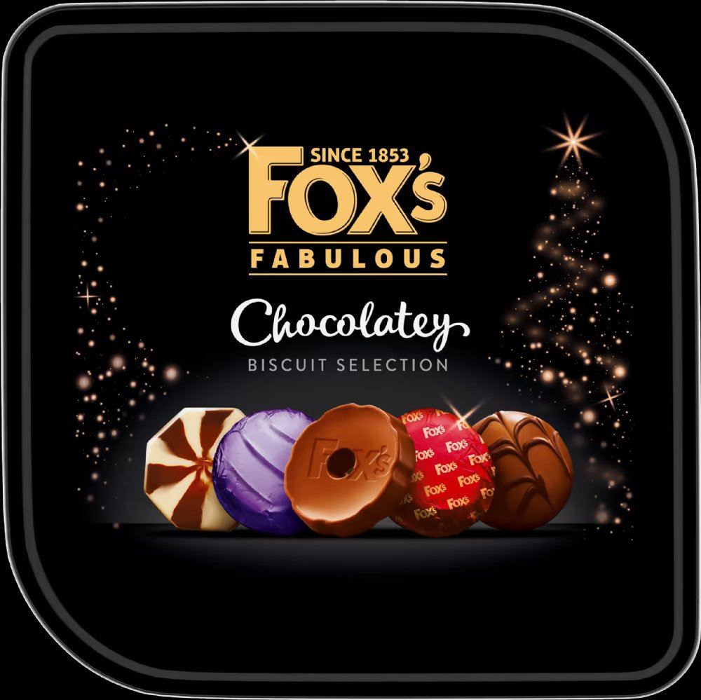 FOX'S Fabulous Chocolatey Biscuit Selection - Tin 365g