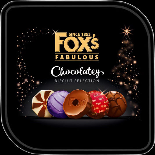 FOX'S Fabulous Chocolatey Biscuit Selection - Tin 365g