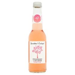 Breckland Orchard Strawberry & Rhubarb Posh Pop Glass (Case of 12)