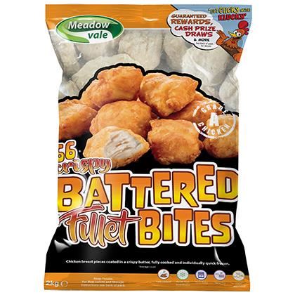 Meadowvale Halal Battered Chicken Fillet Bites