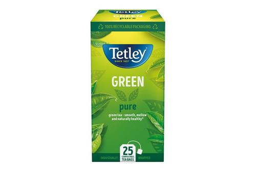 Tetley Pure Green String & Tag Envelope