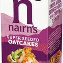 NAIRN'S Organic Super Seeded Oatcakes 200g - 1 Case
