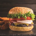 Miami Burger Classic Vegan Burger.