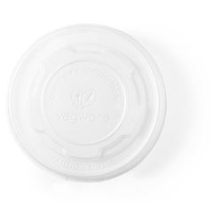 Soup Container CPLA Lid Fits 6-10oz Containers (Case of 1)