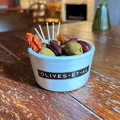 Olives Et Al Pitted Olives - Sunshine Rosemary & Garlic (Case of 1)
