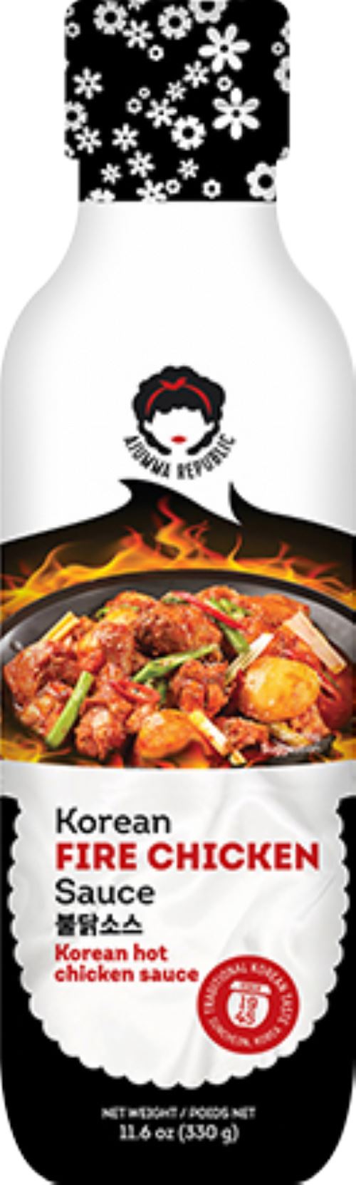 AJUMMA REPUBLIC Korean Fire Chicken Sauce 330g