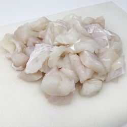 Rockport Skinless & Boneless Vacuum Packed Fresh Mixed Whitefish Pie Mix 1kg - Order by 2pm Mon-Thurs for next delivery day (Case of 1)