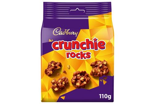 Cadbury Crunchie Rocks Chocolate Bag 110g