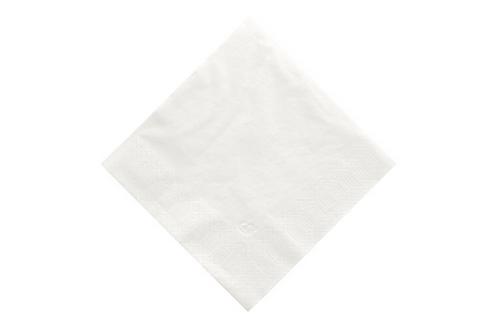 White Napkins, 2 Ply, 33cm