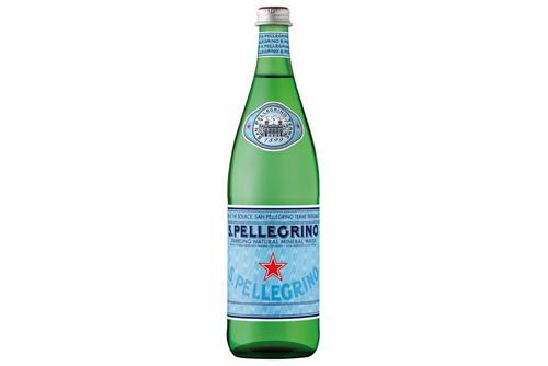 San Pellegrino Sparkling Natural Mineral Water Glass 750ml