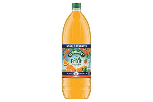 Robinsons No Added Sugar Double Strength Orange 1.75L